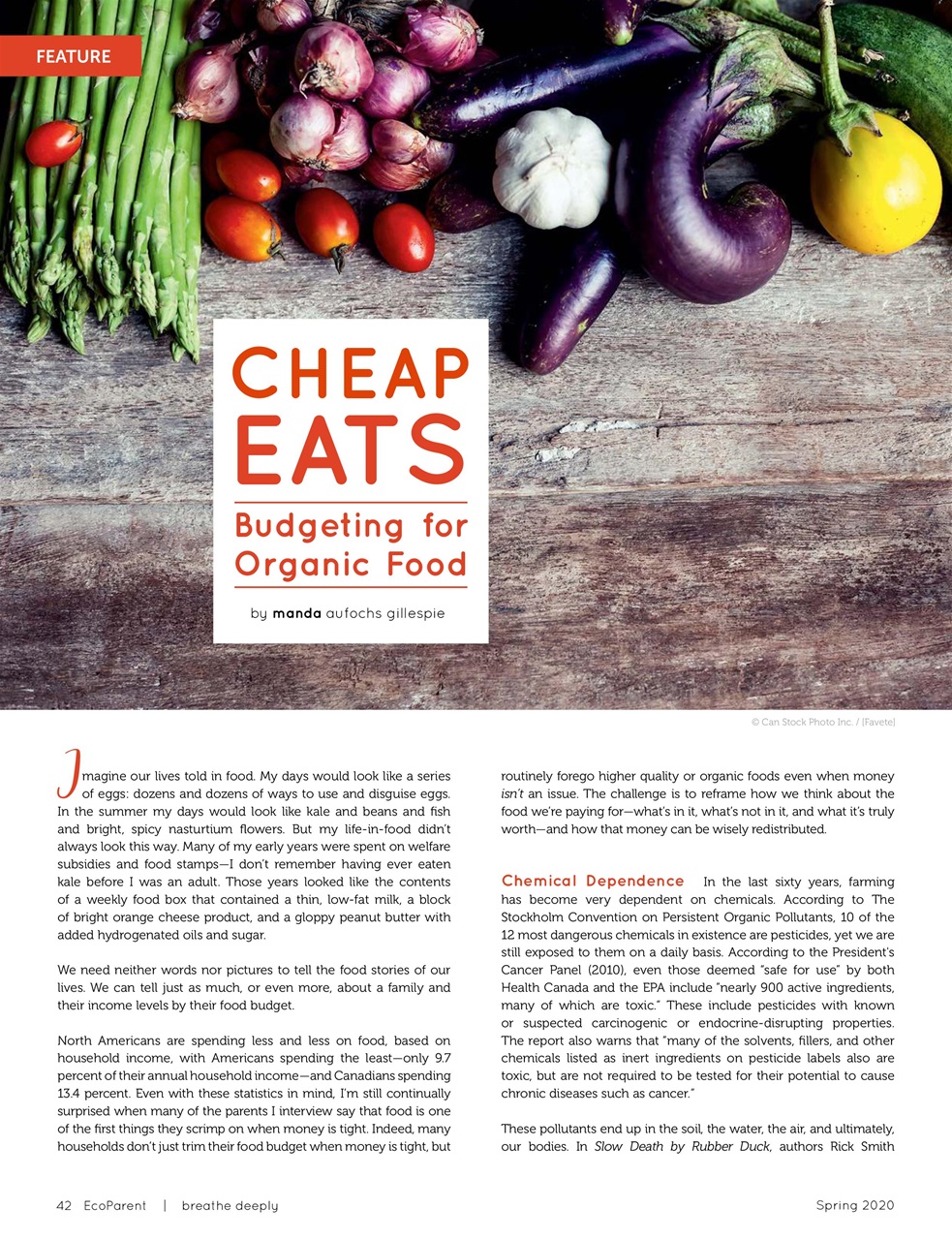 Ecoparent Magazine Preview Pages