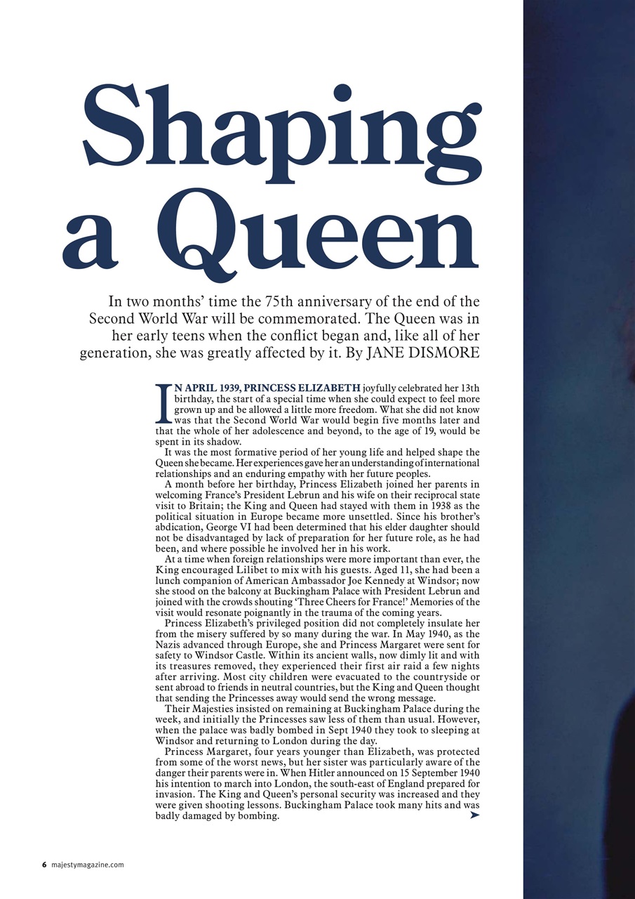 Majesty Magazine Preview Pages