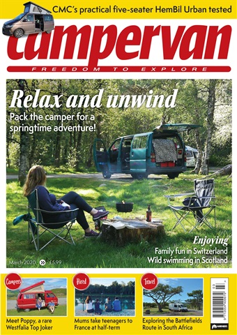 Campervan issue Relax and unwind  - March 2020