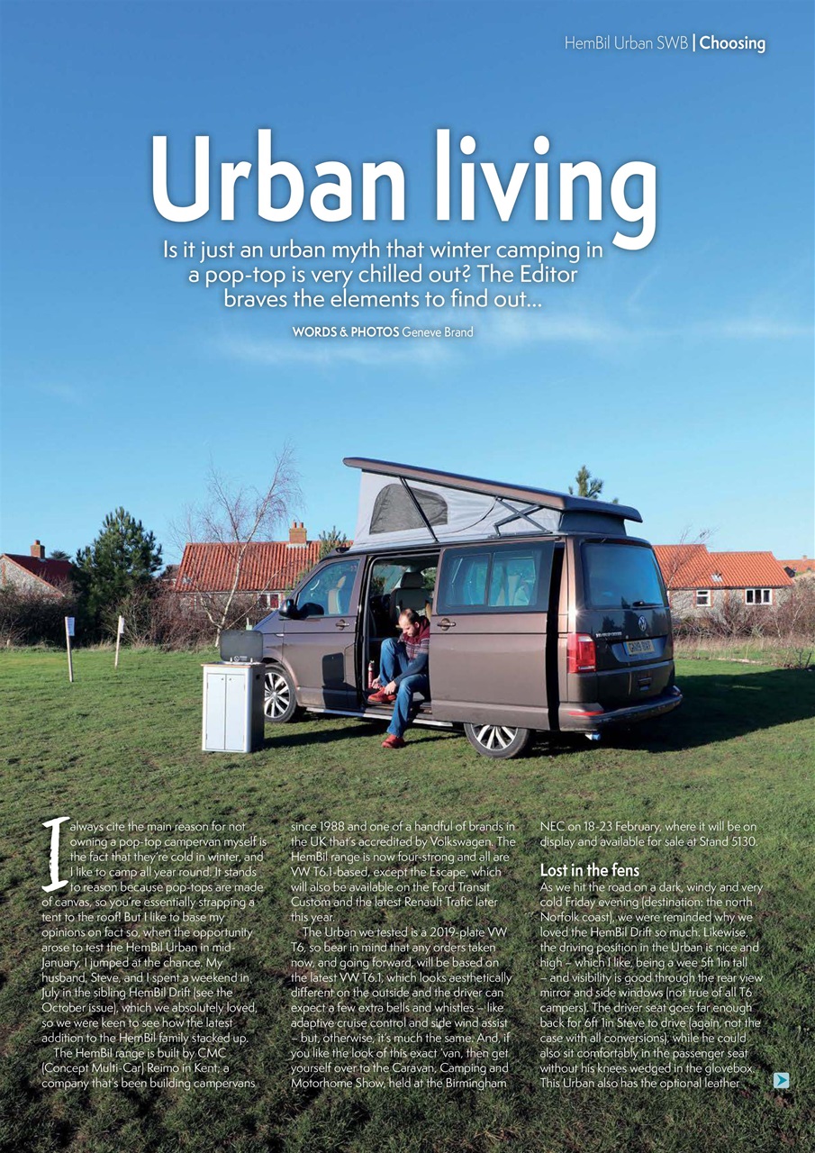 Campervan Preview Pages