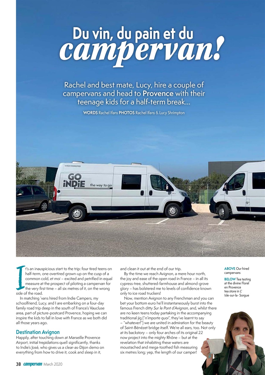 Campervan Preview Pages
