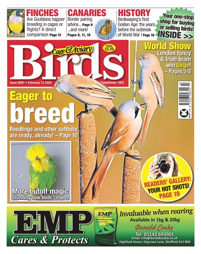 Cage & Aviary Birds issue 