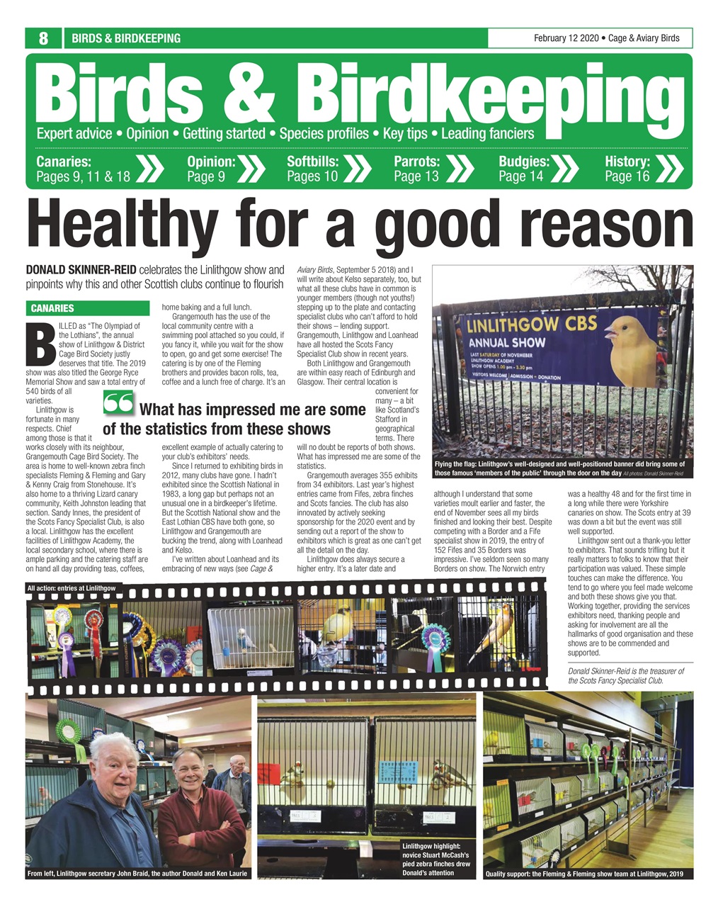 Cage & Aviary Birds Preview Pages