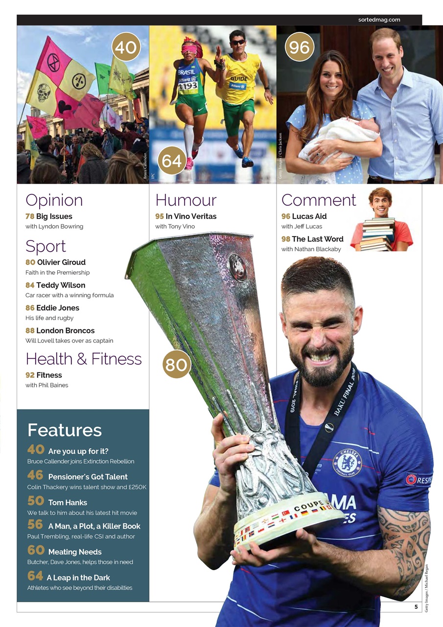 Sorted Magazine – The men's mag with morals Preview Pages