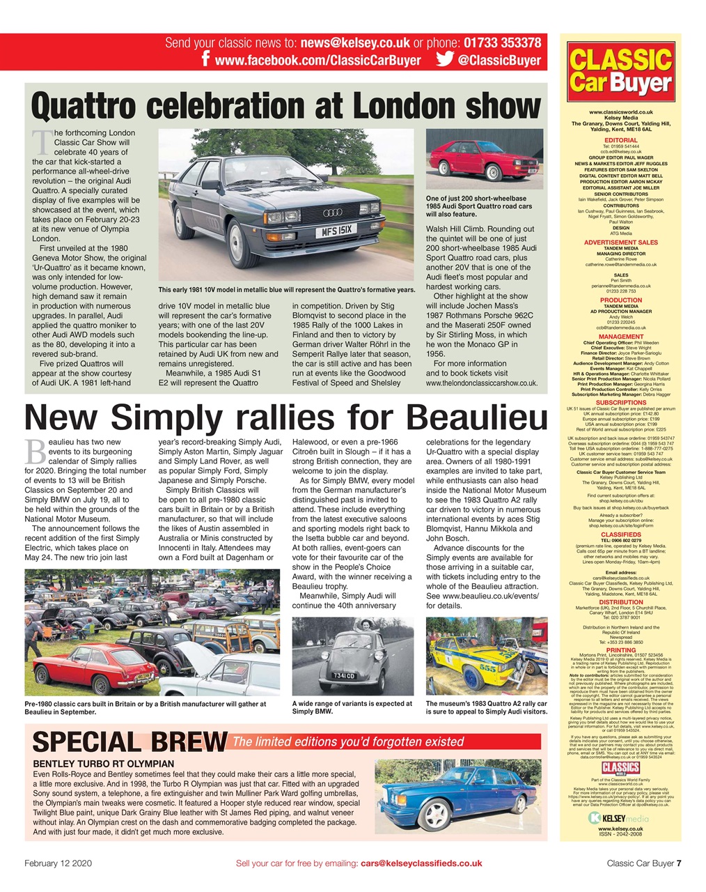 Classic Car Buyer Preview Pages