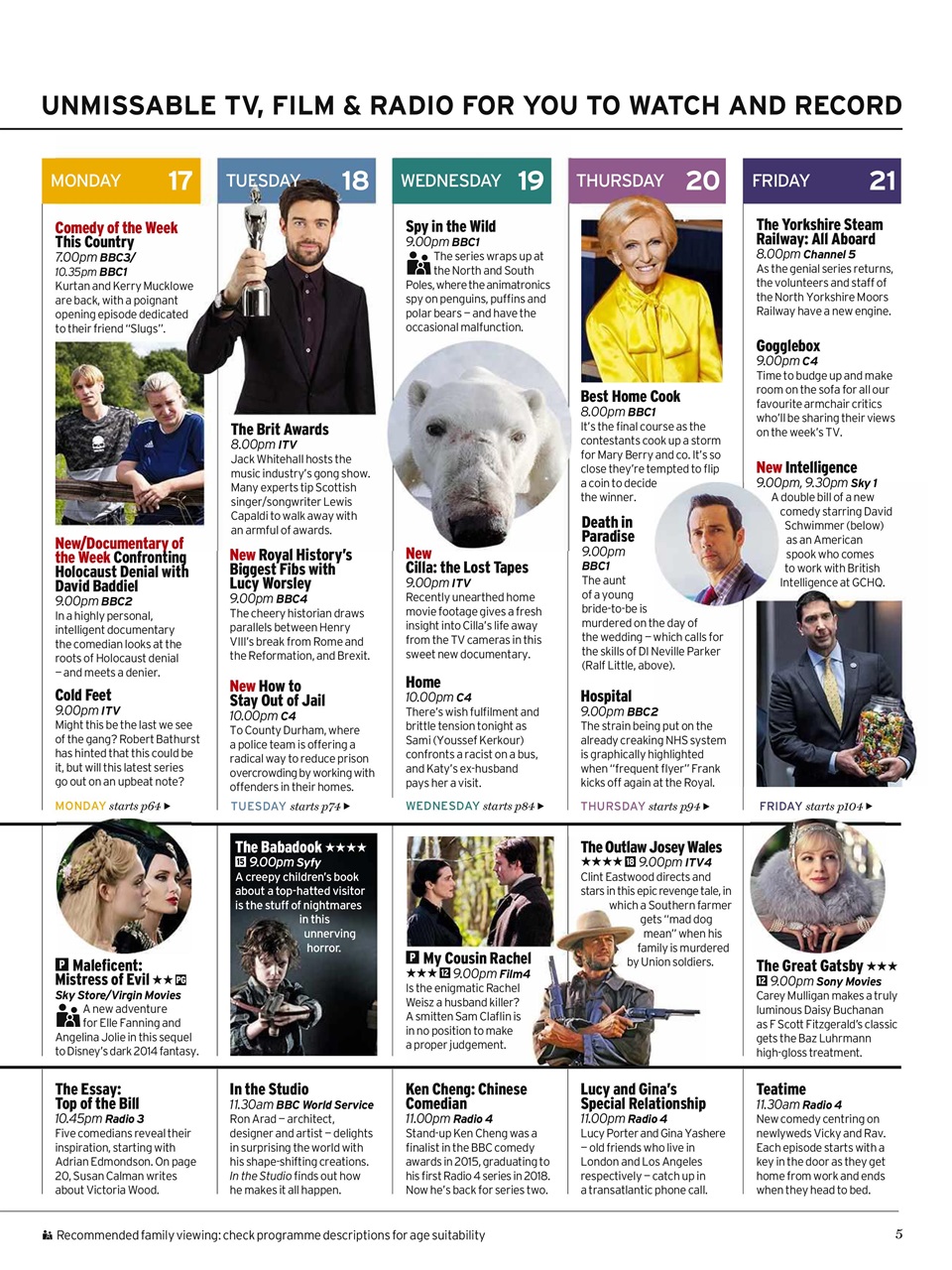 Radio Times Preview Pages