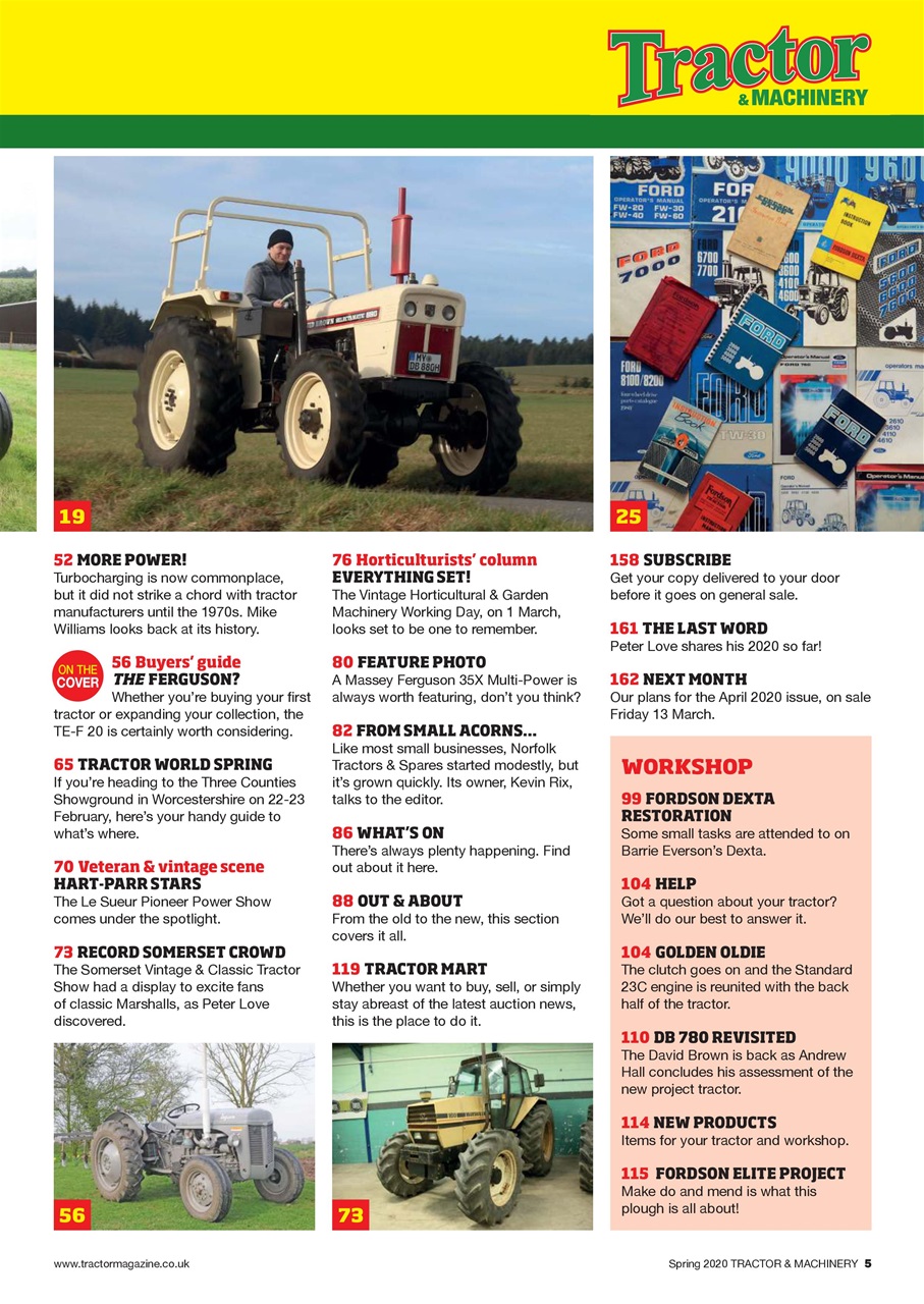 Tractor & Machinery Preview Pages