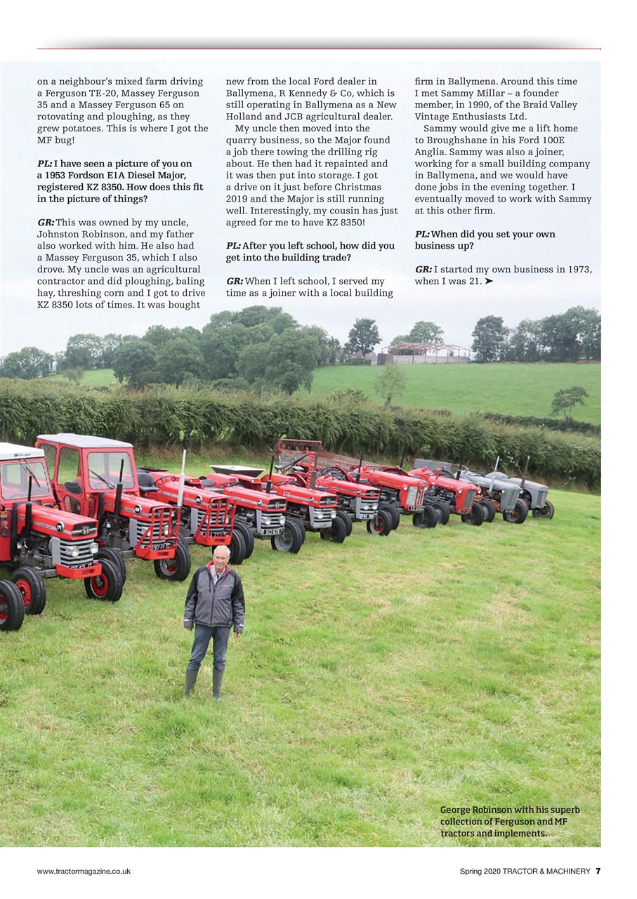 Tractor & Machinery Preview Pages