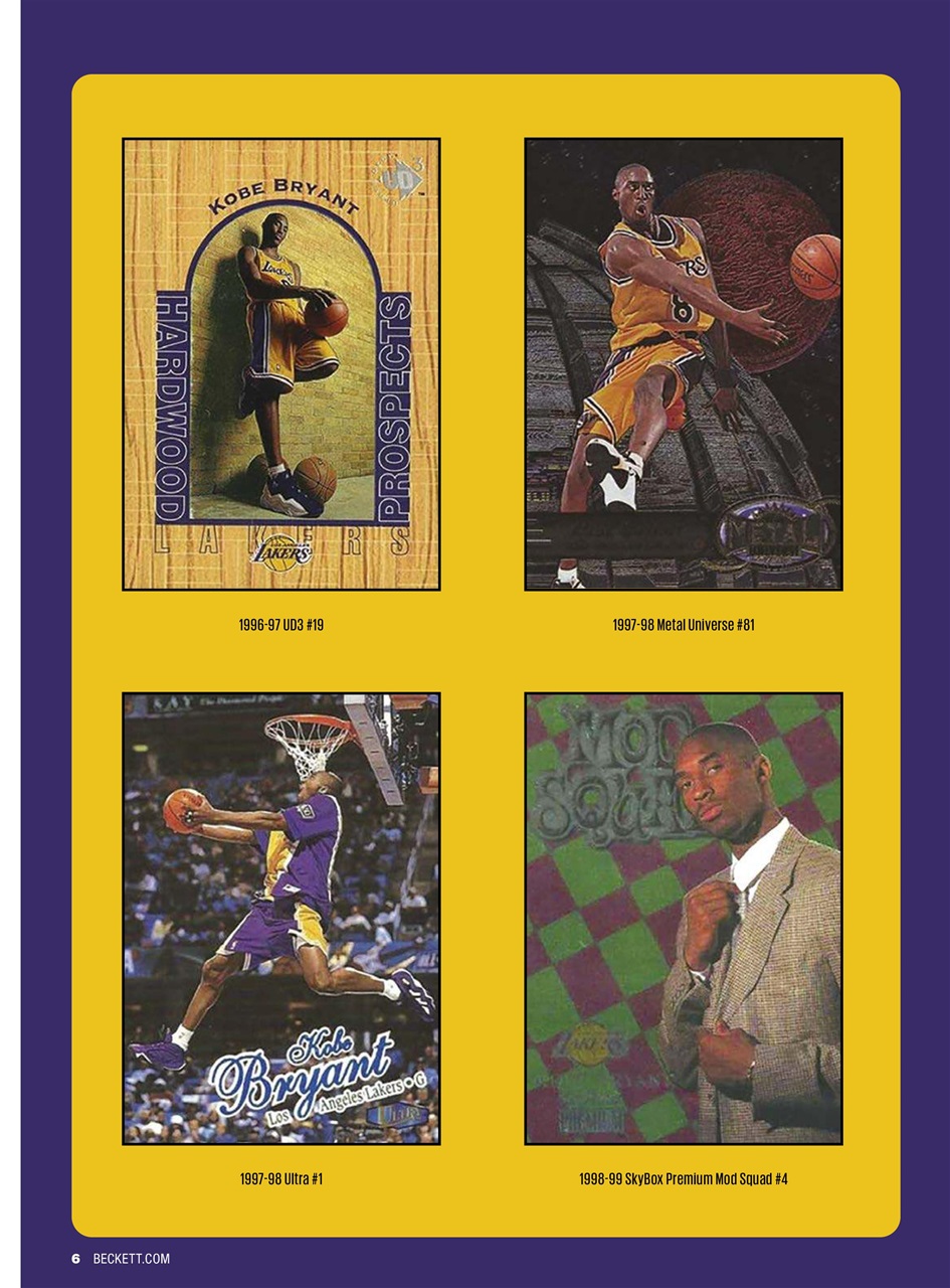 Beckett Basketball Magazine Preview Pages