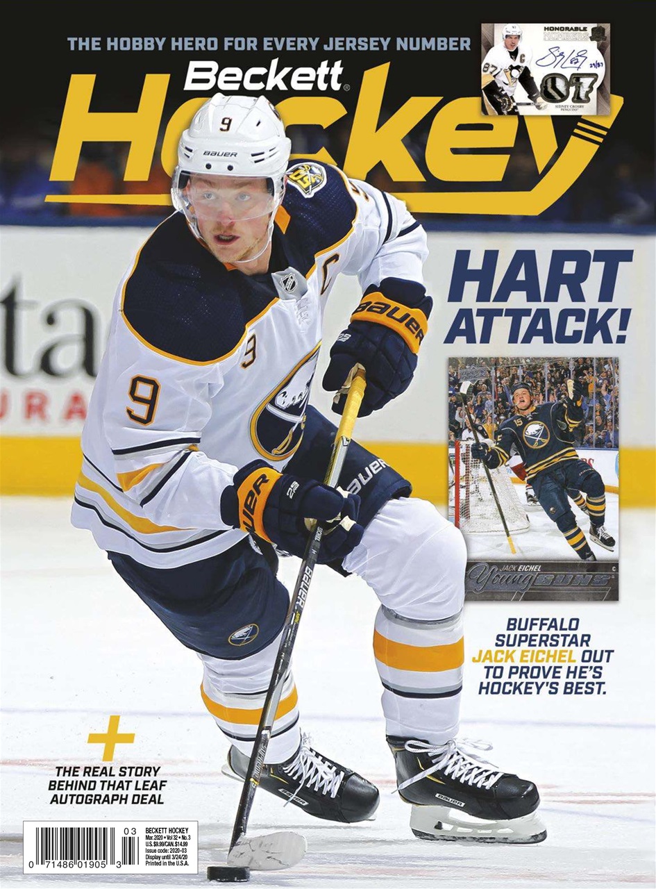 Beckett Hockey Magazine Preview Pages