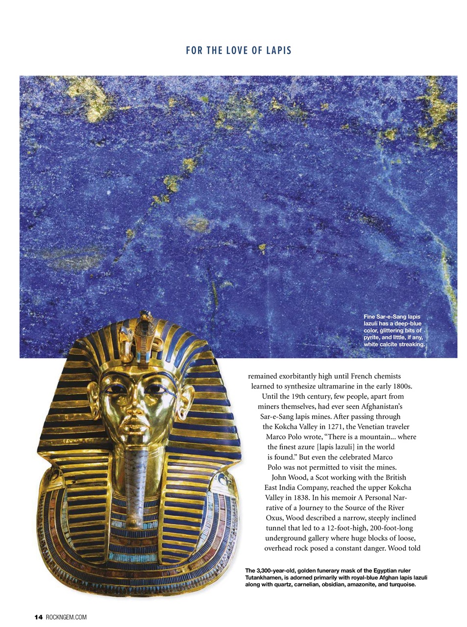 Rock&Gem Magazine Preview Pages