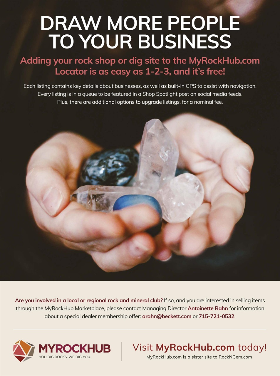 Rock&Gem Magazine Preview Pages