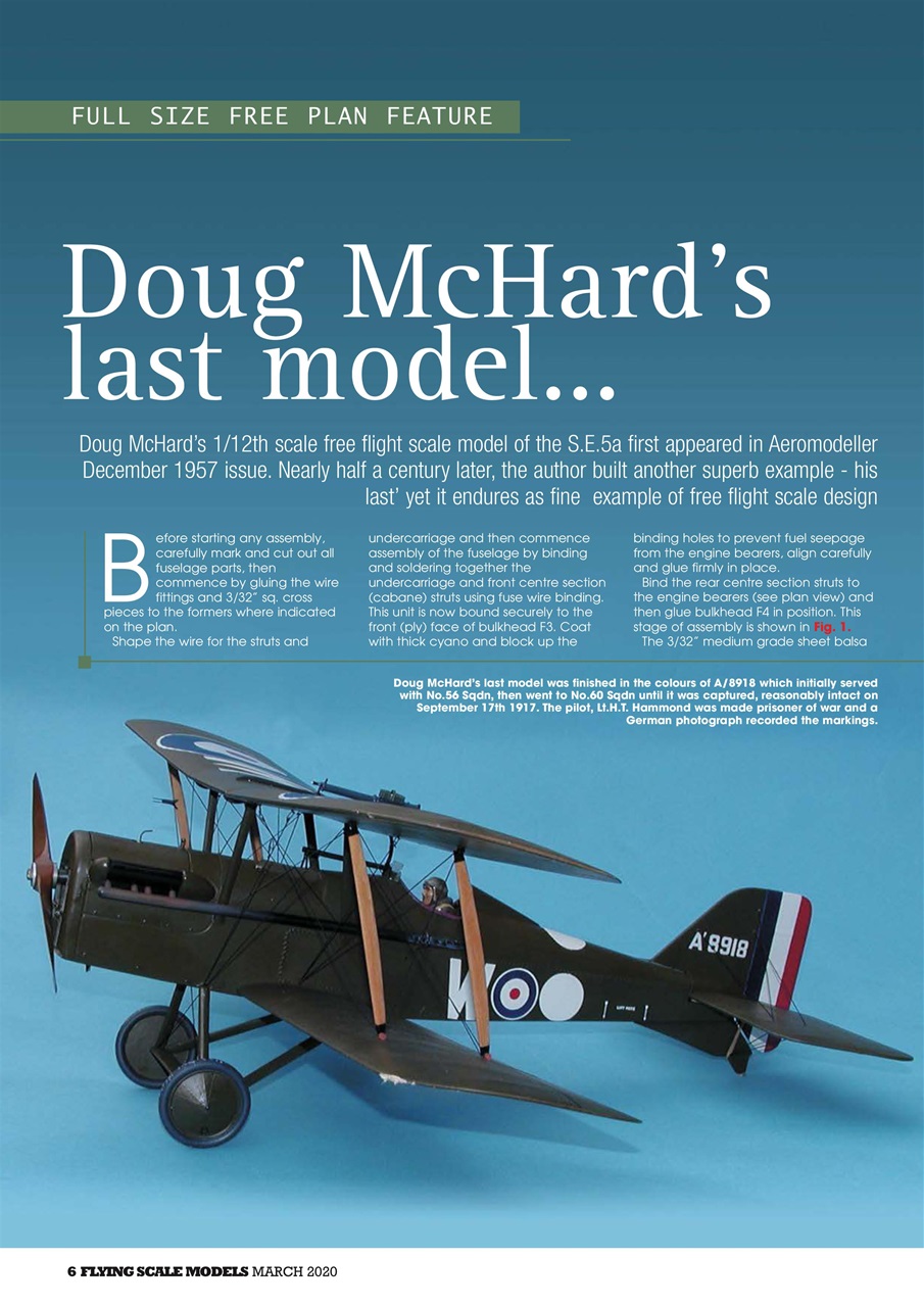 Radio Control Model Flyer Preview Pages