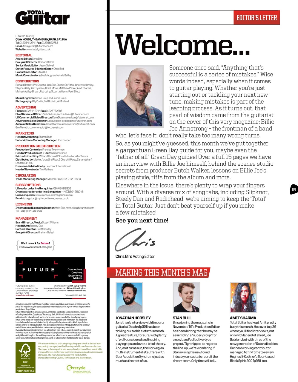 Total Guitar Preview Pages