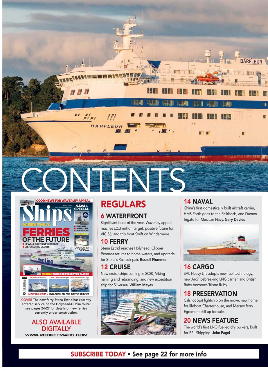 Ships Monthly Preview Pages