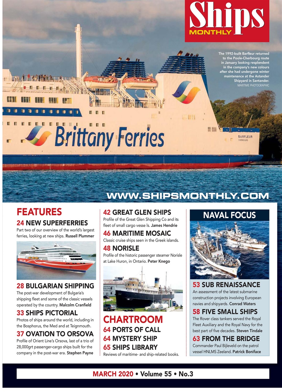 Ships Monthly Preview Pages