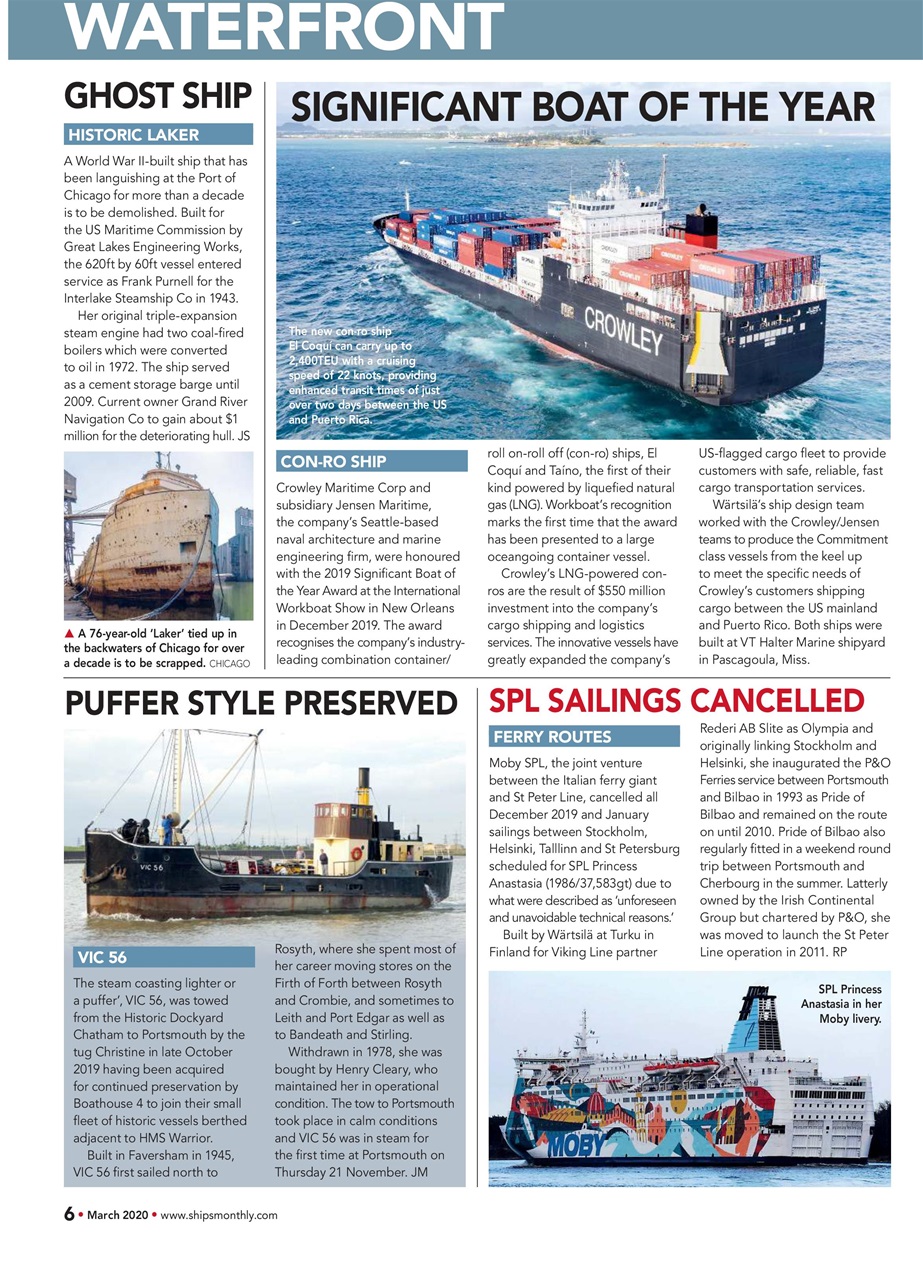 Ships Monthly Preview Pages