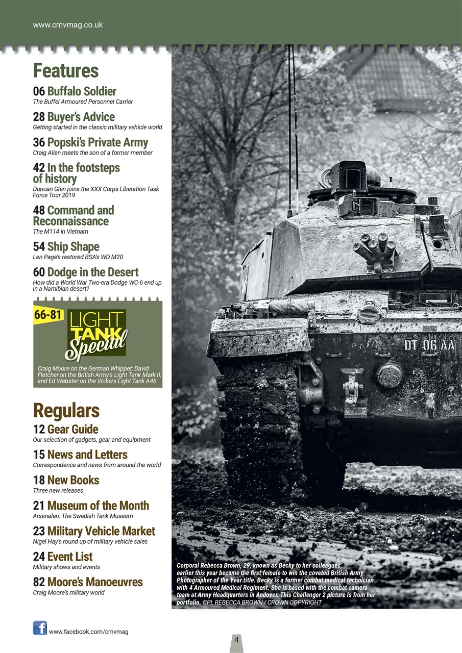 Classic Military Vehicle Preview Pages