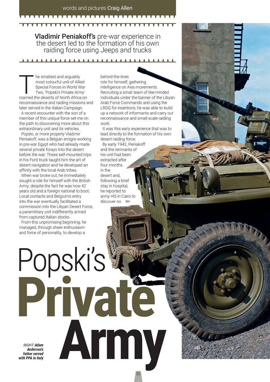 Classic Military Vehicle Preview Pages