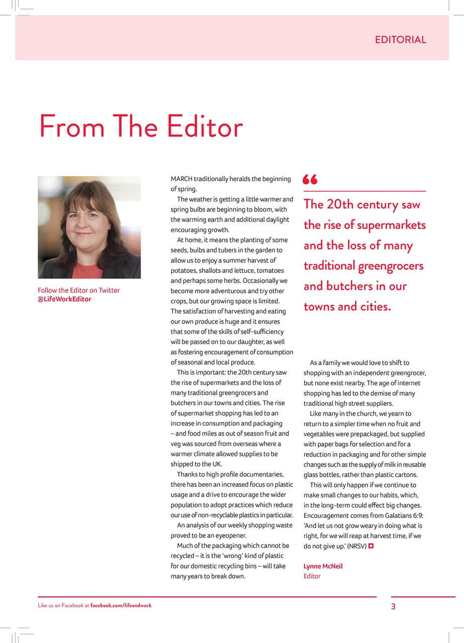 Life and Work Preview Pages