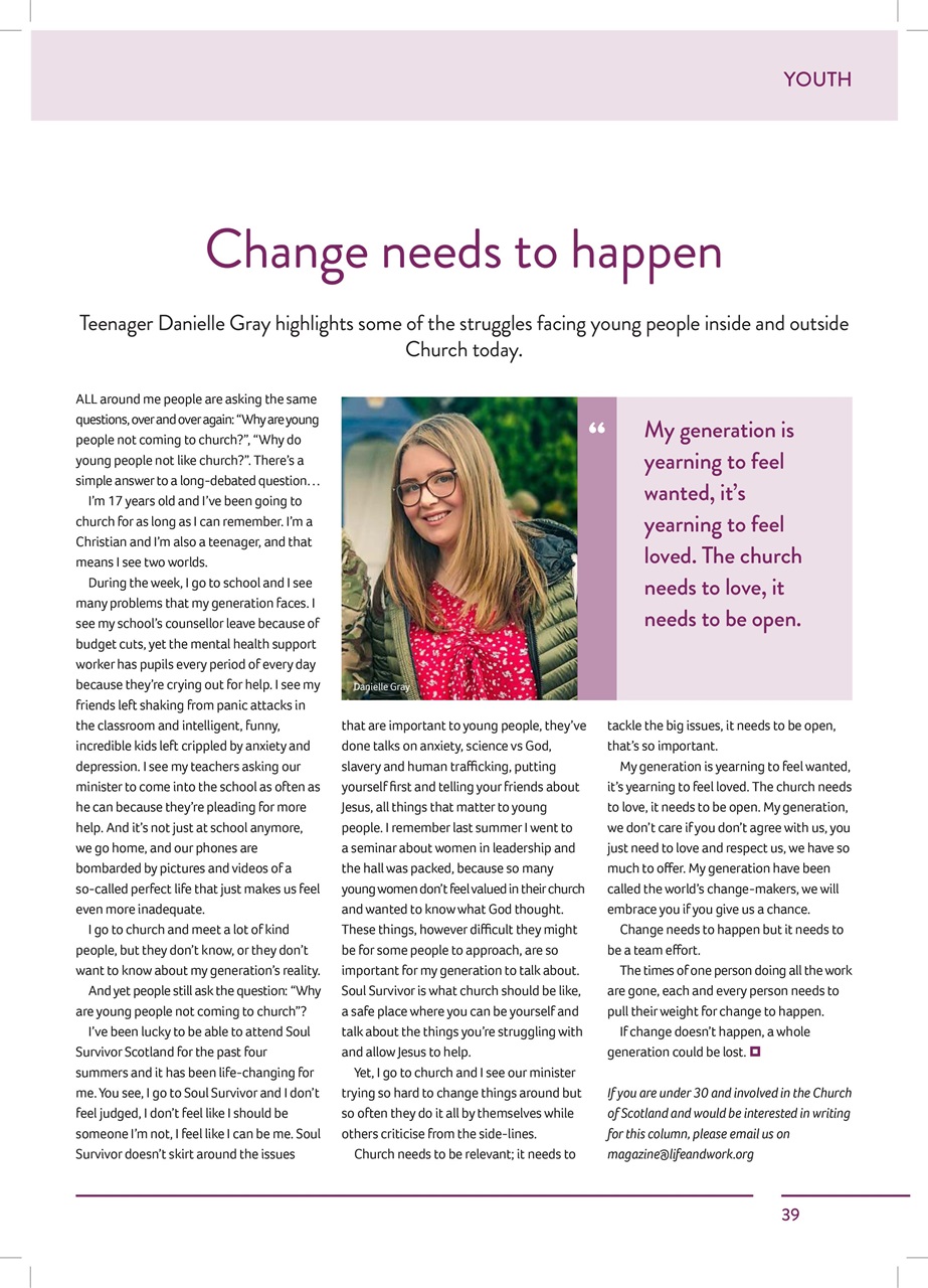 Life and Work Preview Pages