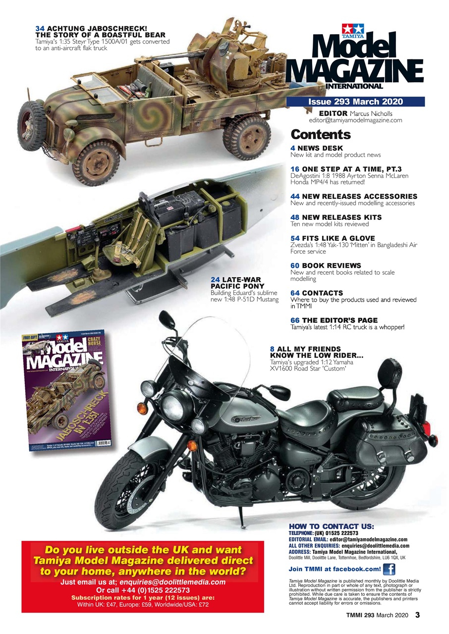 Tamiya Model Magazine Preview Pages