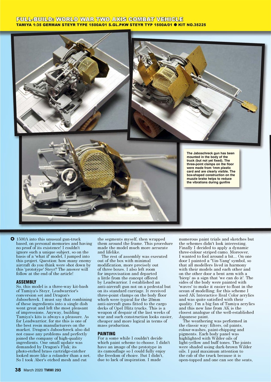 Tamiya Model Magazine Preview Pages