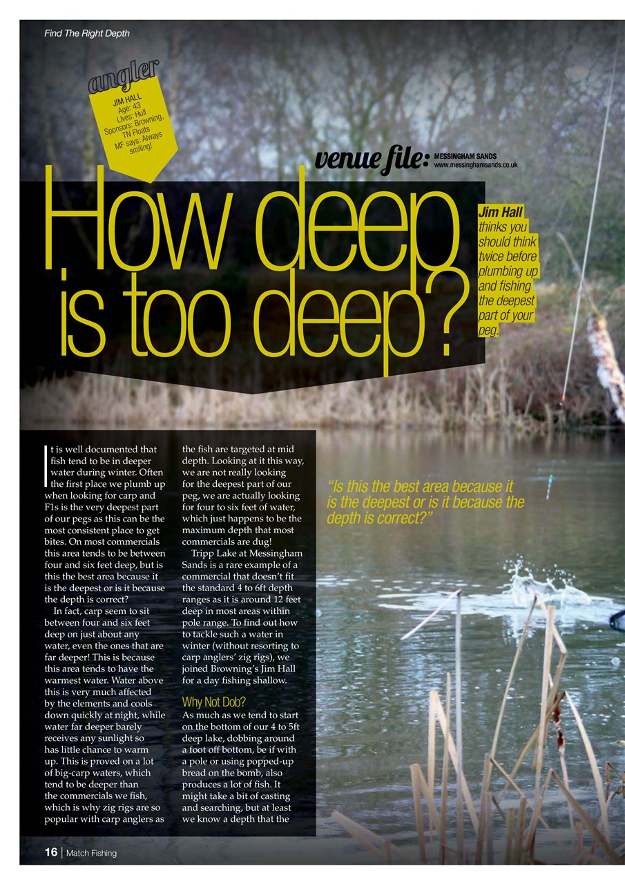 Match Fishing Preview Pages