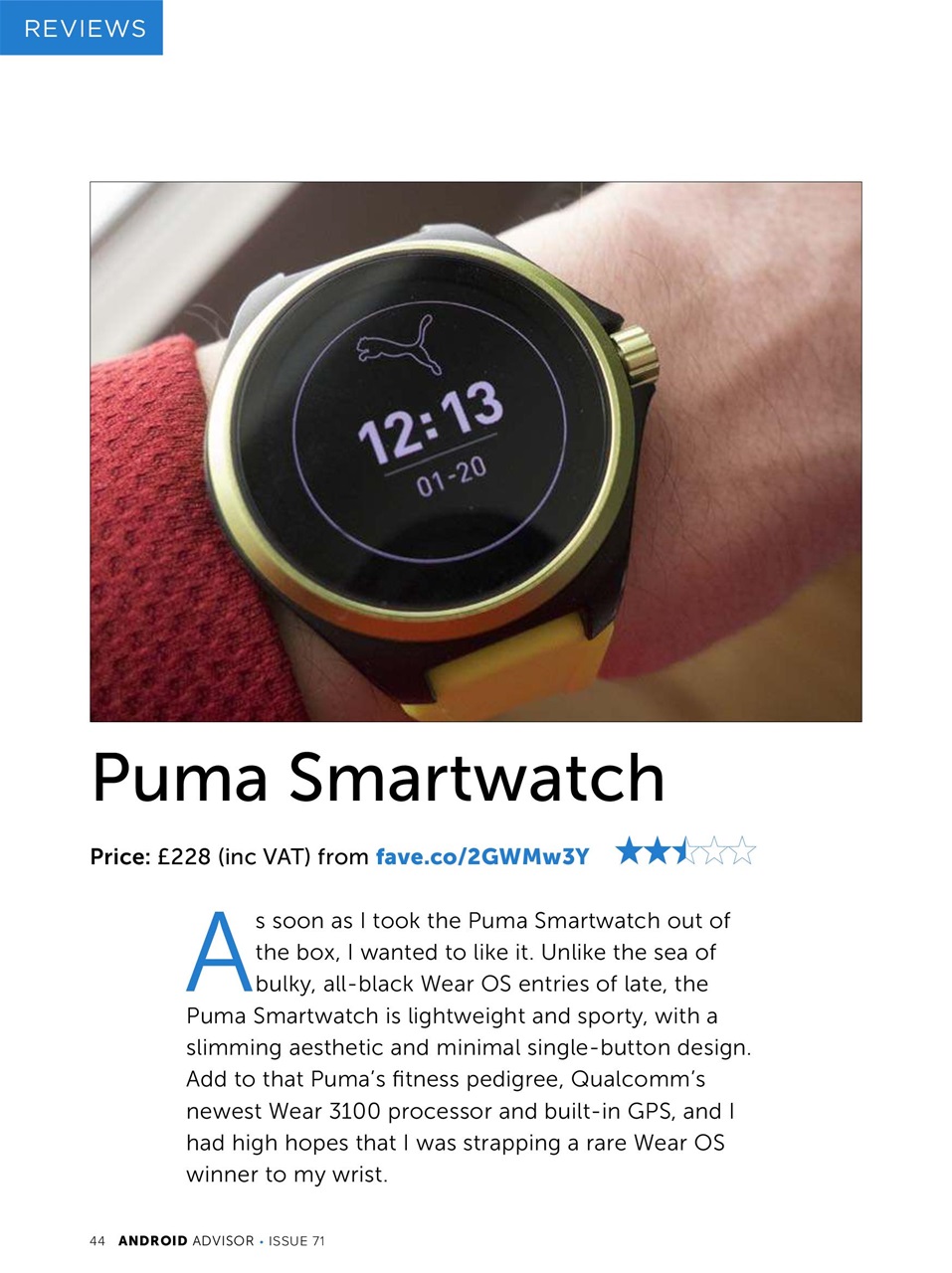 Android Advisor Preview Pages