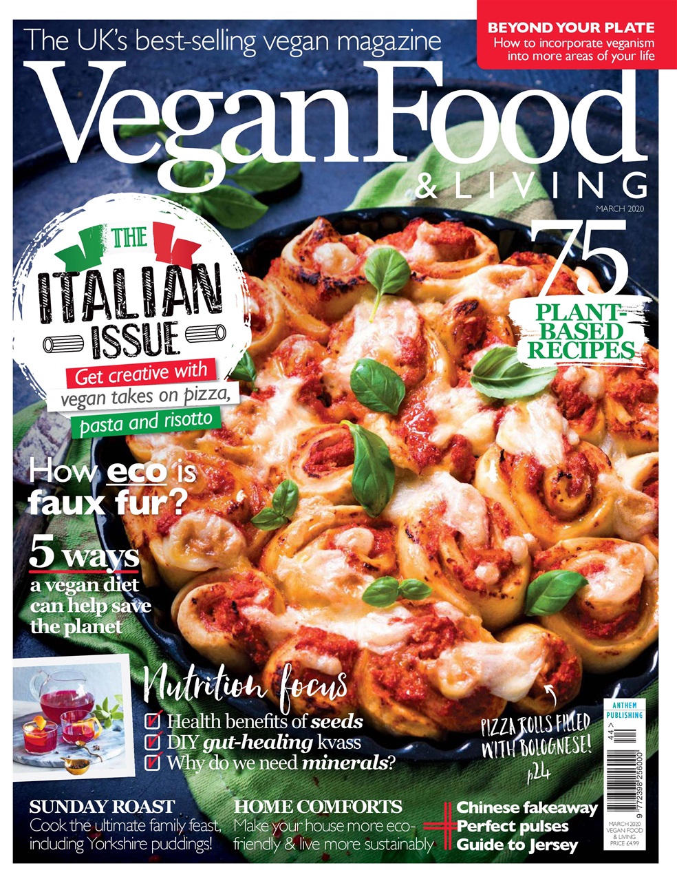 Vegan Food & Living Magazine Preview Pages