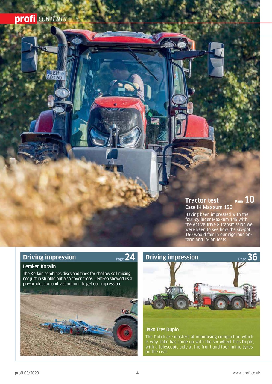Profi International Preview Pages