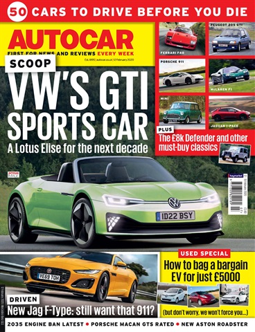 Autocar issue 12th February 2020