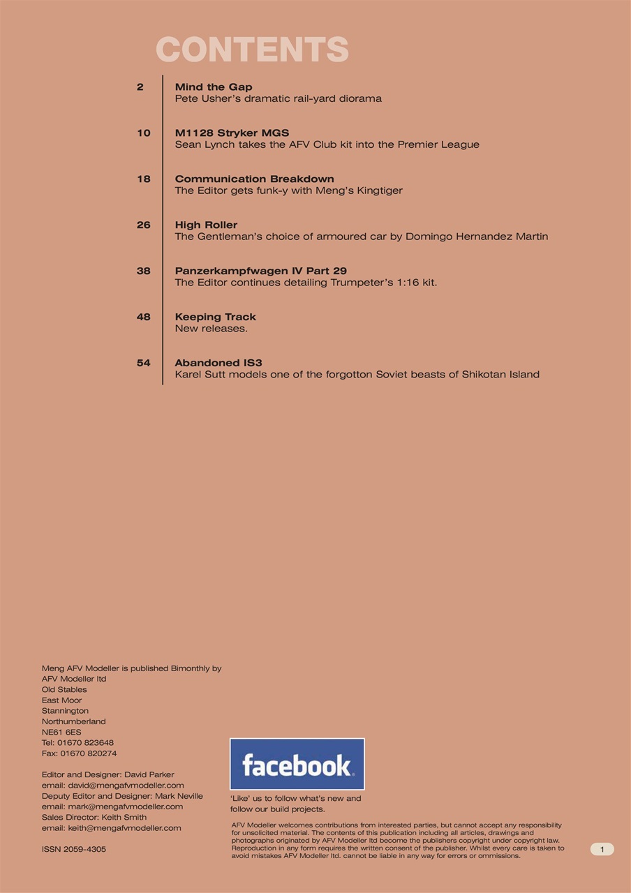 Meng AFV Modeller Preview Pages