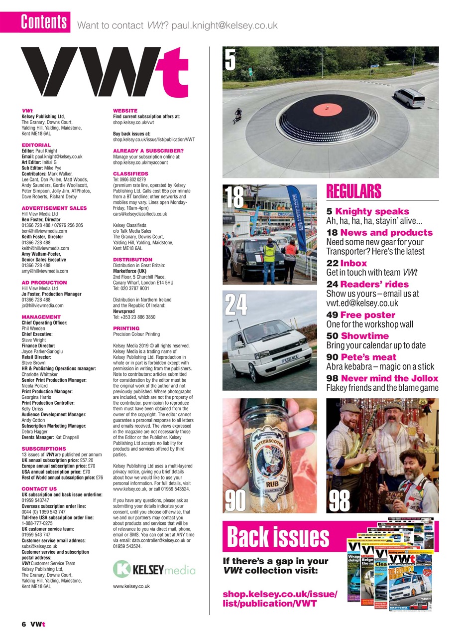 VWt Magazine Preview Pages