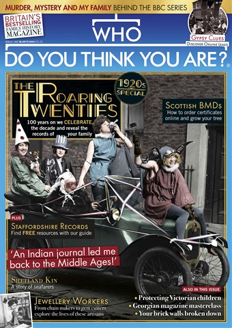 Who Do You Think You Are? issue March 2020