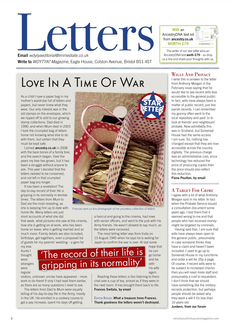 Who Do You Think You Are? Preview Pages