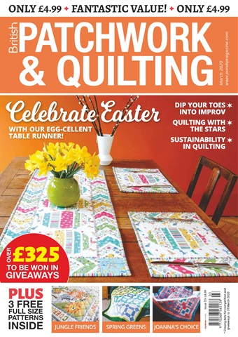 Patchwork and Quilting issue Mar-20