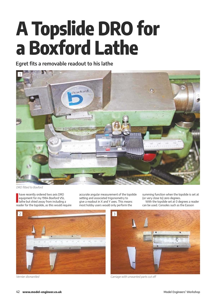 Model Engineer & Workshop Magazine Preview Pages