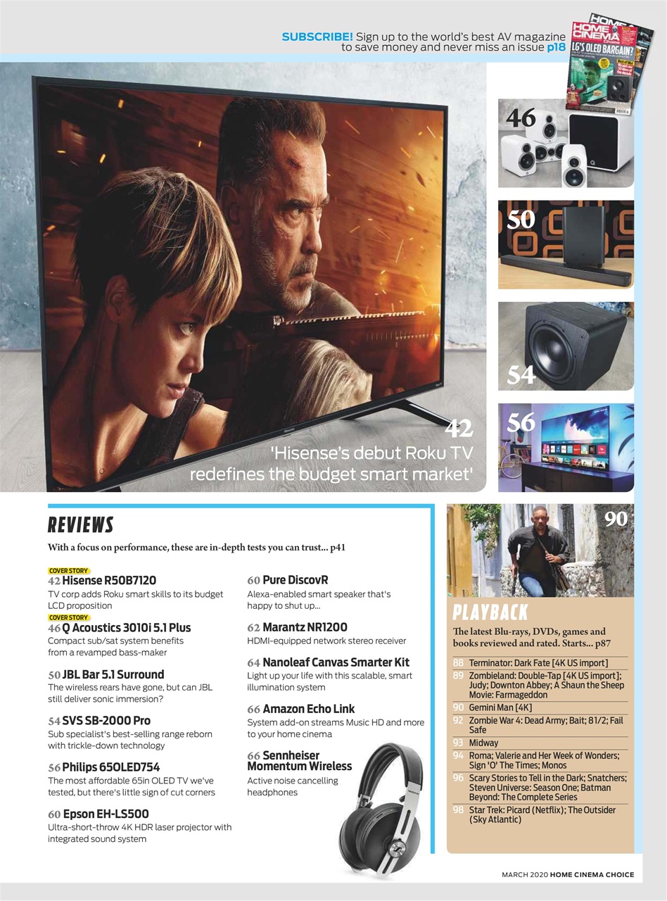 Home Cinema Choice Preview Pages