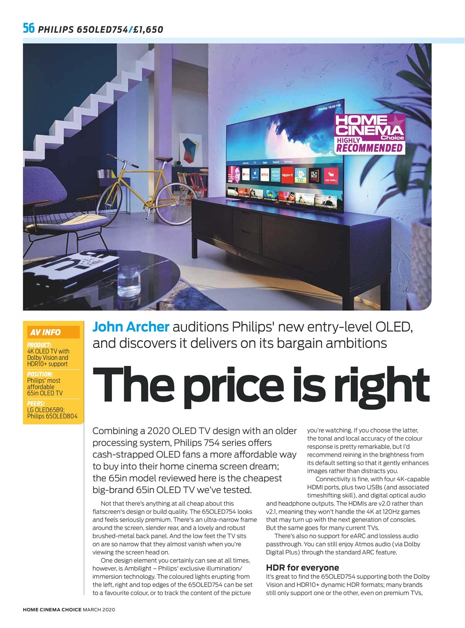 Home Cinema Choice Preview Pages