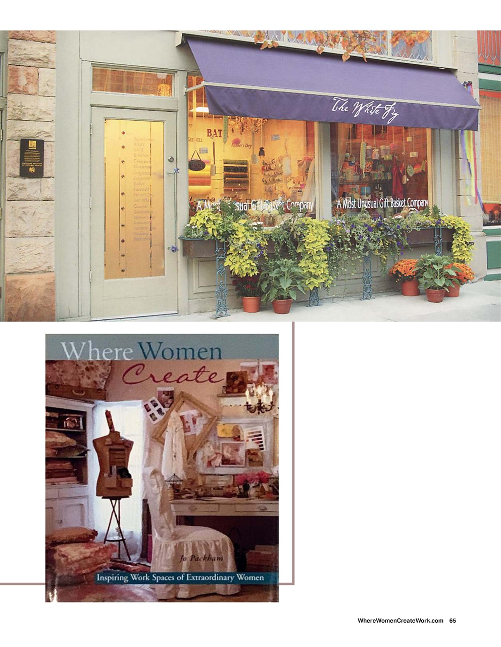 Where Women Create Work Preview Pages