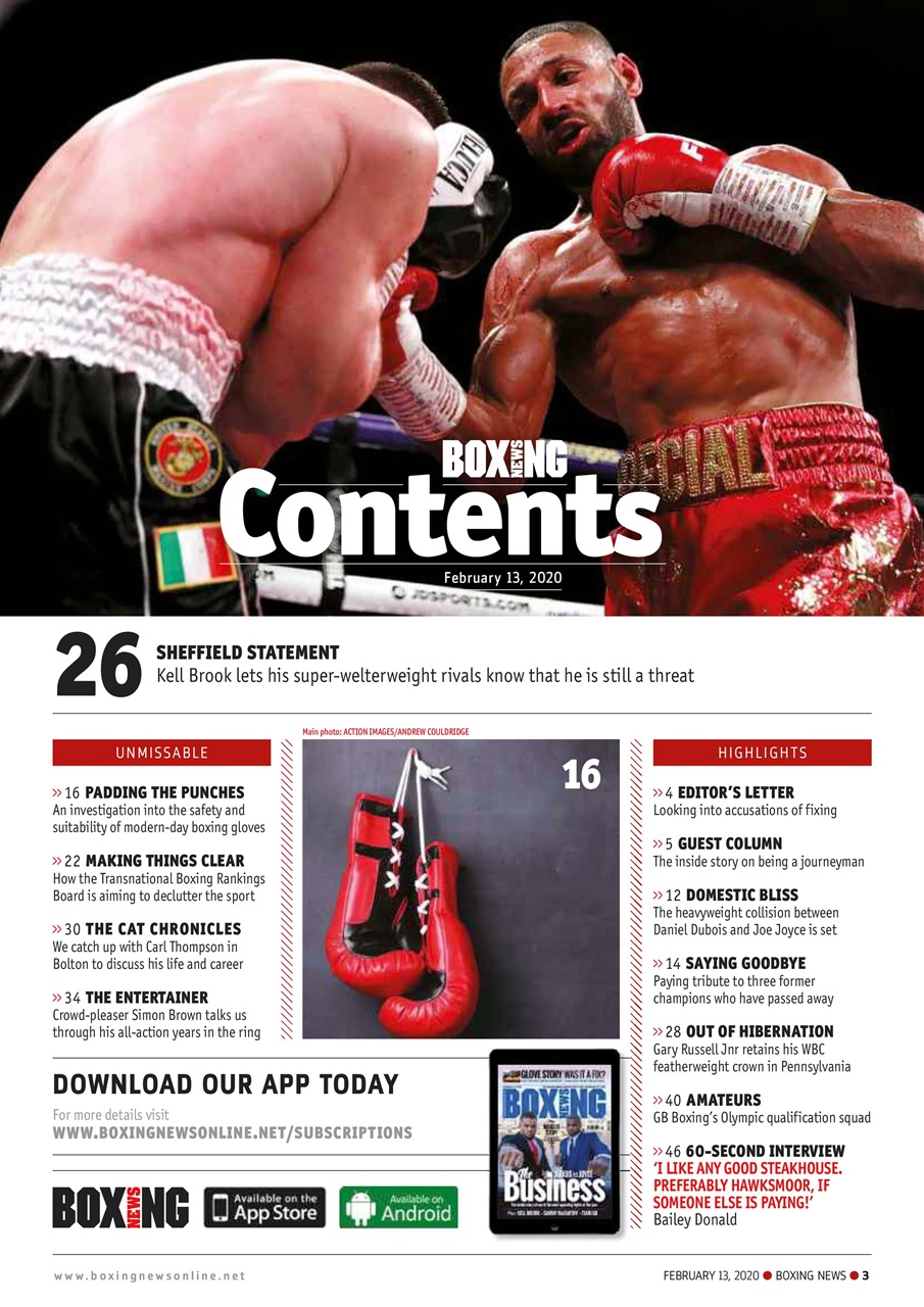 Boxing News Preview Pages