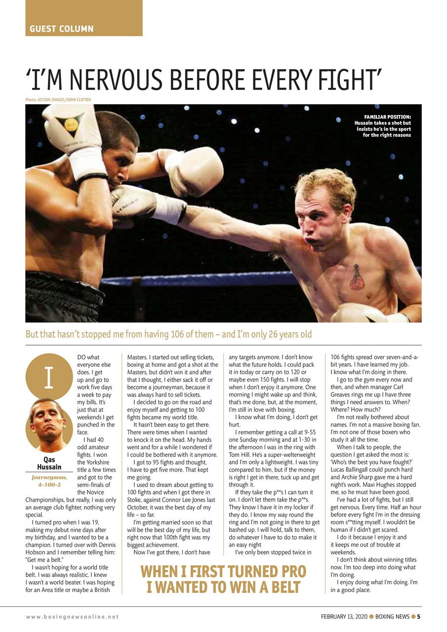 Boxing News Preview Pages