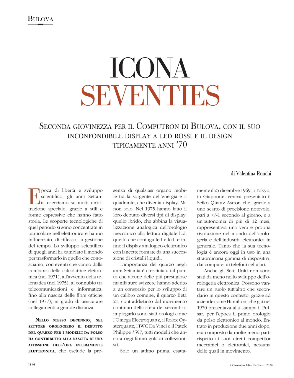L'Orologio Preview Pages