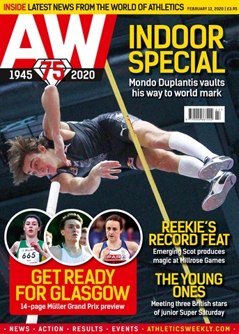 AW – Athletics Weekly Magazine issue Feb 13 2020