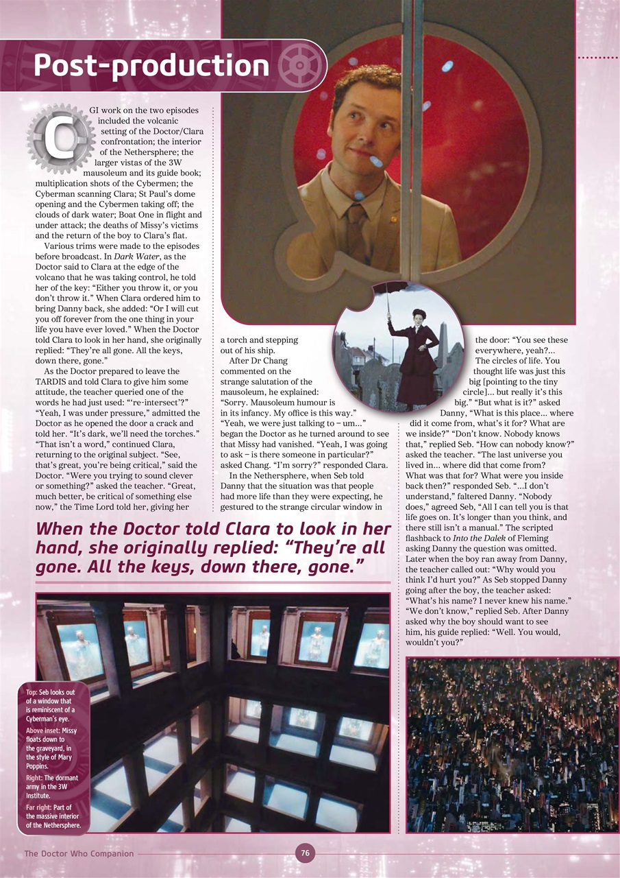 Doctor Who Magazine Preview Pages