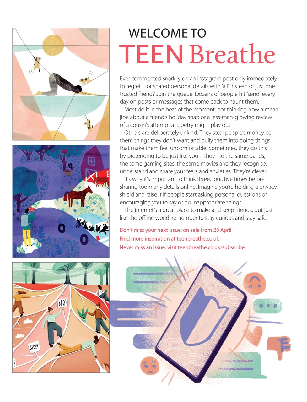 Teen Breathe Preview Pages