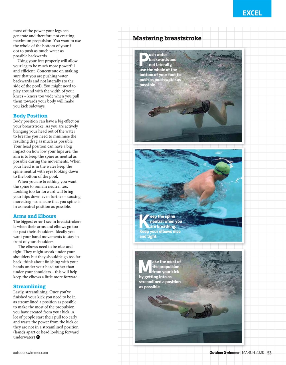 Outdoor Swimmer Preview Pages
