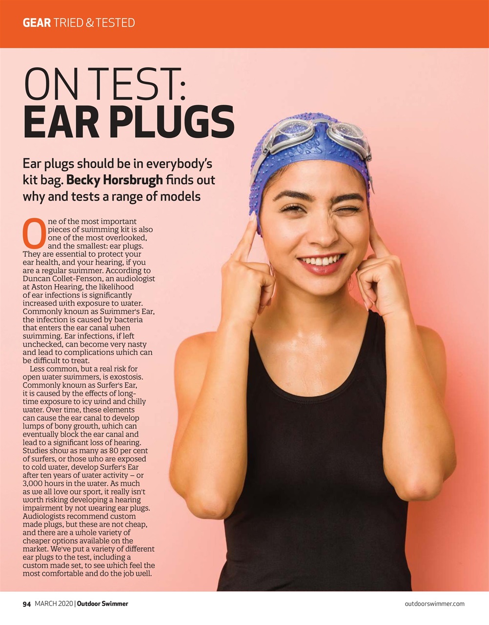 Outdoor Swimmer Preview Pages