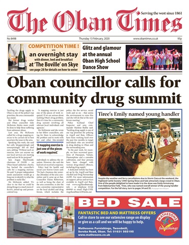 The Oban Times & Lochaber Times issue 13th February 2020